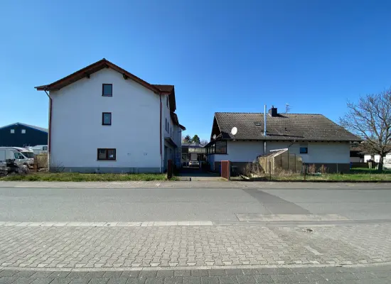 Straßenansicht II der Immobilie: Vielseitiges Wohn- und Geschäftsensemble mit zahlreichen Nutzungsmöglichkeiten in Dieburg (Foto)