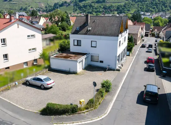 Ansicht Parkplatz