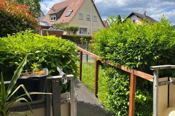 Balkon mit Steg
