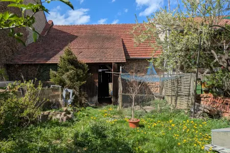 Ansicht Garten Scheune