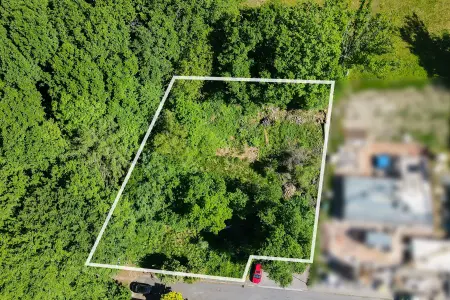 Draufsicht der Immobilie: Besser geht´s nicht! Toller Bauplatz in Sackgasse am Waldrand, Süd-Ausrichtung, ruhig, Natur pur! (Foto)