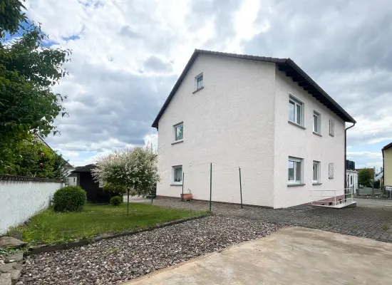 Rückansicht Gartenbereich