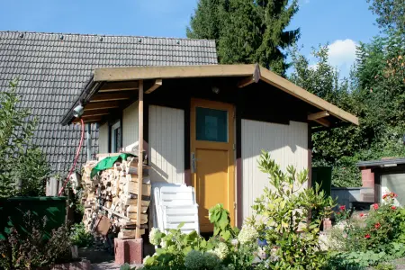 Saunahütte der Immobilie: Liebhaberobjekt in ruhiger, sonniger Lage von Erbach Erlenbach! (Foto)