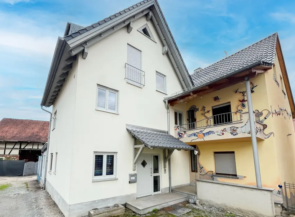 rückseitiger Wohnhaus Anbau