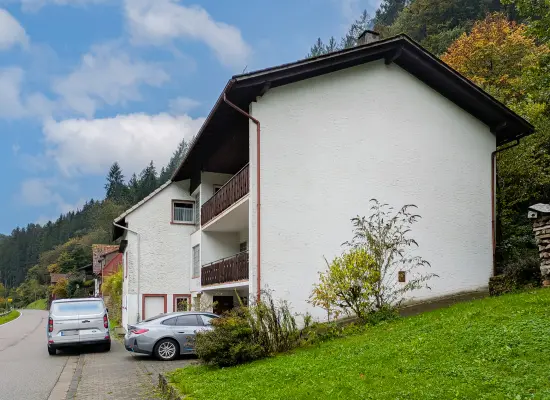 Ansicht_N der Immobilie: Interessante Immobilie mit großem Grundstück im ruhigen, von Natur umgebenen Sensbachtal! (Foto)