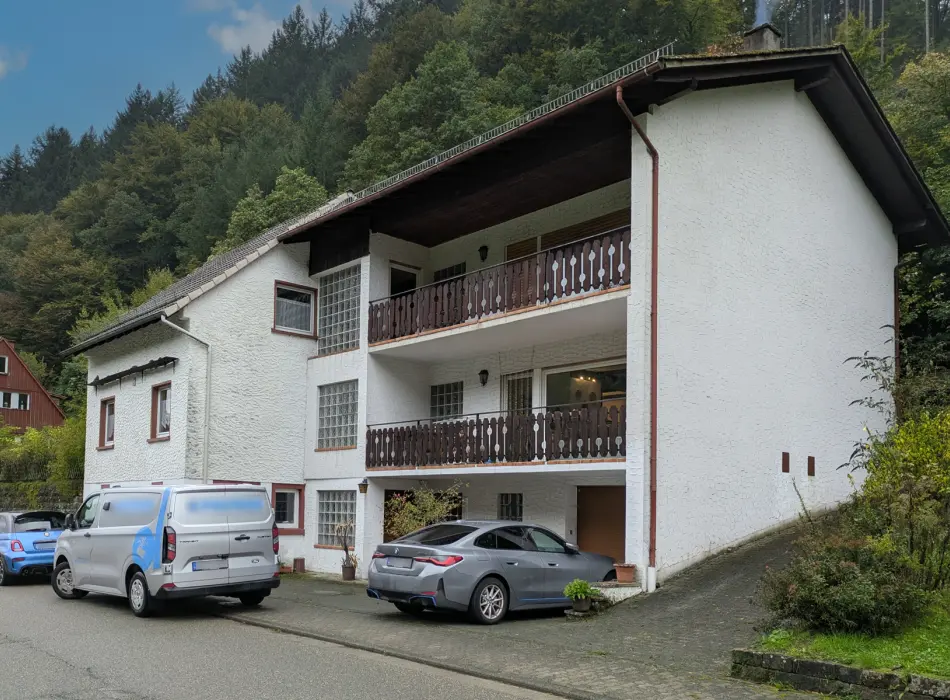 Ansicht_NO_Titel der Immobilie: Interessante Immobilie mit großem Grundstück im ruhigen, von Natur umgebenen Sensbachtal! (Titelbild)