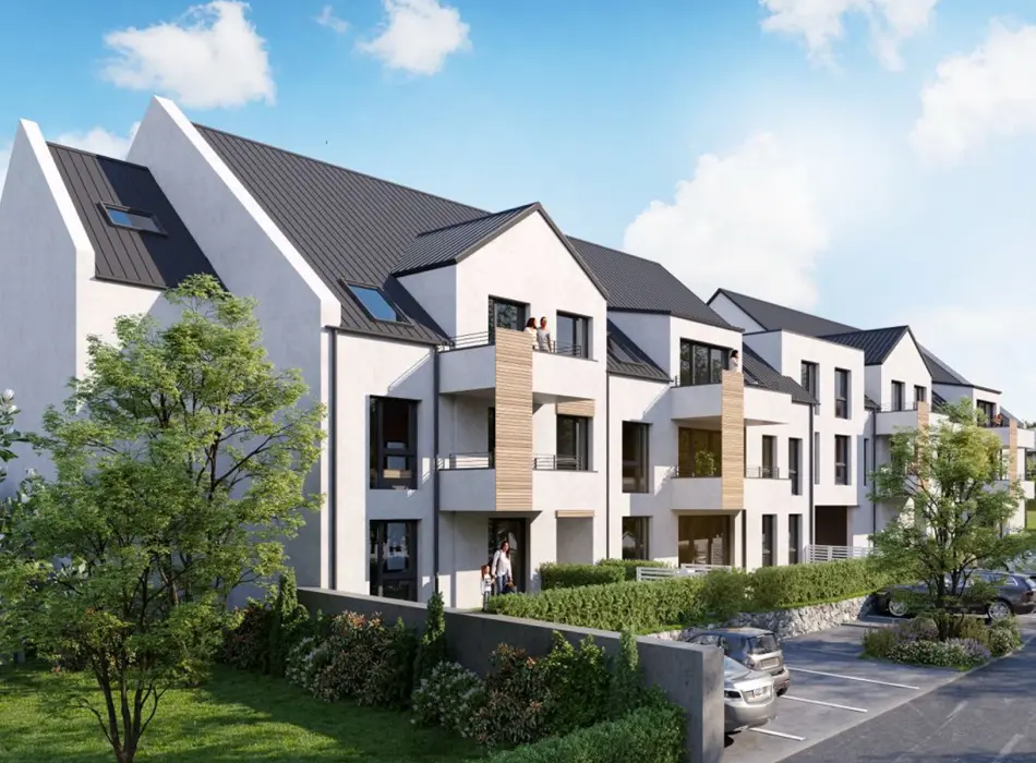 Seitenansicht der Immobilie: kfw 40 - Neubau-Highlight in Main-Nähe  (Wohnung 11) (Titelbild)