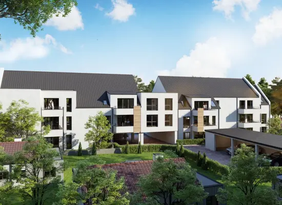 Gartenansicht der Immobilie: kfw 40 - Neubau-Highlight in Main-Nähe (Wohnung 19) (Foto)