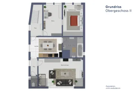 der Immobilie: Mehrgenerationenhaus - Großzügiges Einfamilienhaus mit viel Platz und Charme in Mainnähe! (Grundriss)