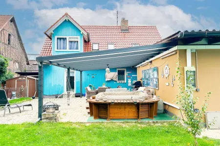 Garten der Immobilie: Platz für die ganze Familie – modernisiertes Einfamilienhaus mit Gartenparadies, Garage und Carport! (Foto)