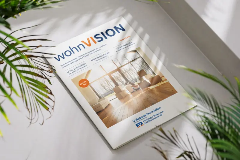 Kundenmagazin - Wohnvision von Volksbank Immobilien